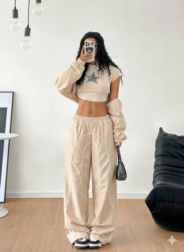 Beige_Premium_Stripe_Detail_Relaxed_Loose_Fit_Trousers_For_Women