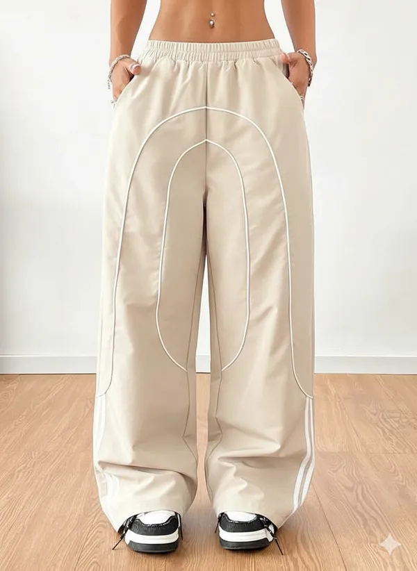 Beige_Premium_Stripe_Detail_Relaxed_Loose_Fit_Trousers_For_Women