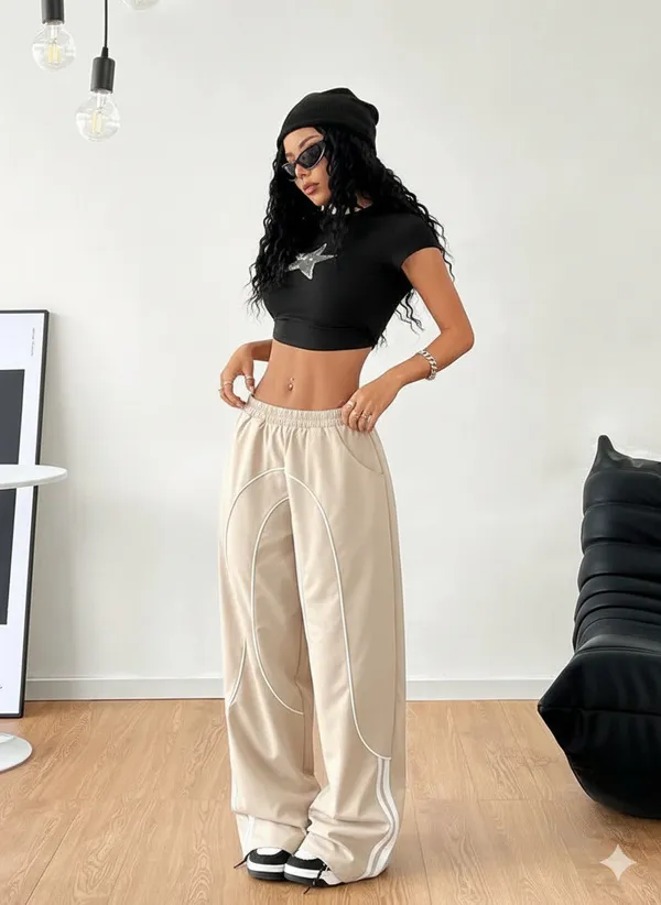 Beige_Premium_Stripe_Detail_Relaxed_Loose_Fit_Trousers_For_Women