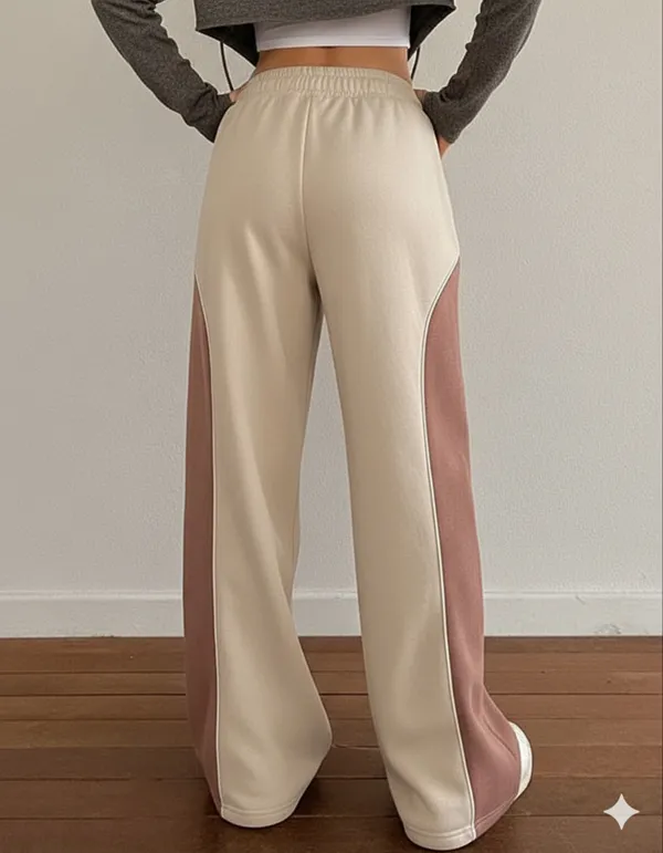 Brown_&_Beige_Premium_Colourblocked_Relaxed_Fit_Trousers_For_Women