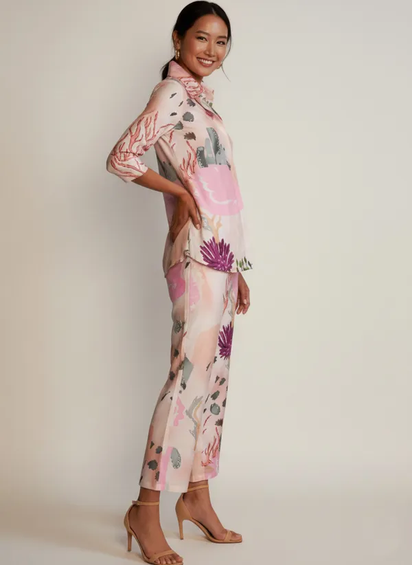 Pink_Printed_Top_With_Trouser_For_Women