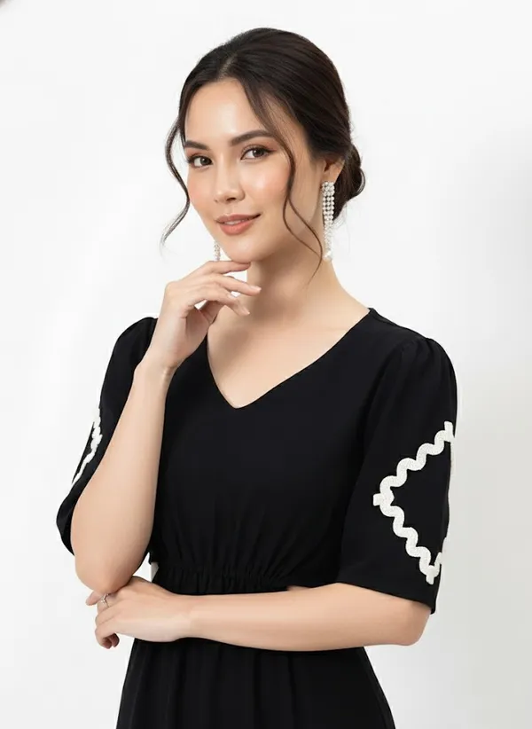 Black_Cut_Out_Embroidered_Maxi_Dress_For_Women