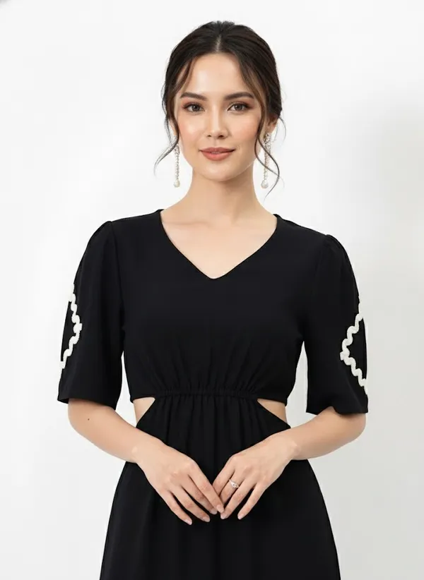 Black_Cut_Out_Embroidered_Maxi_Dress_For_Women
