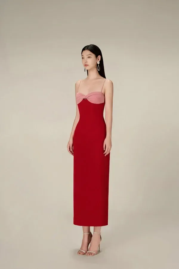 Red_Premium_And_Pink_Bodycon_Midi_Dress_For_Women