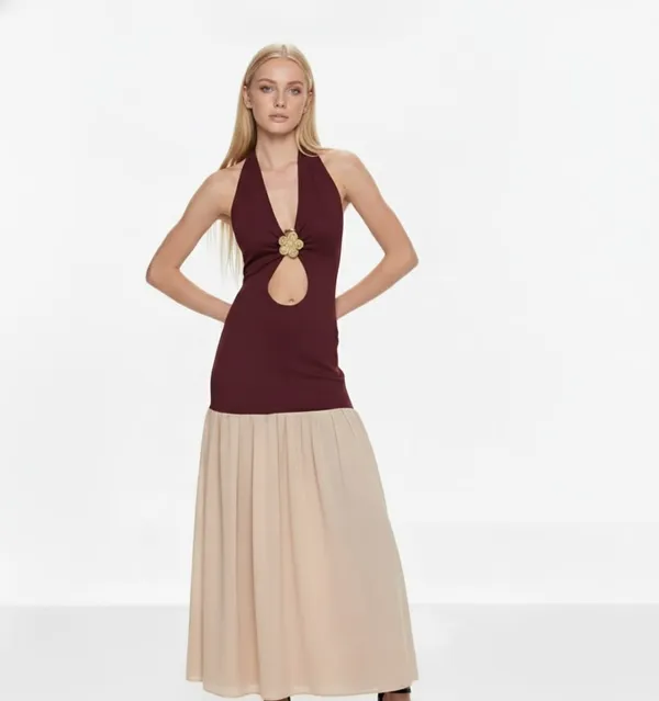 Burgundy_Premium_Cut_Out_Maxi_Dress_For_Women