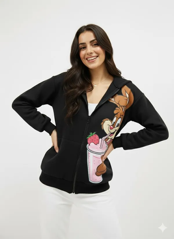 Black_Premium_Rabbit_Printed_Jacket_For_Women