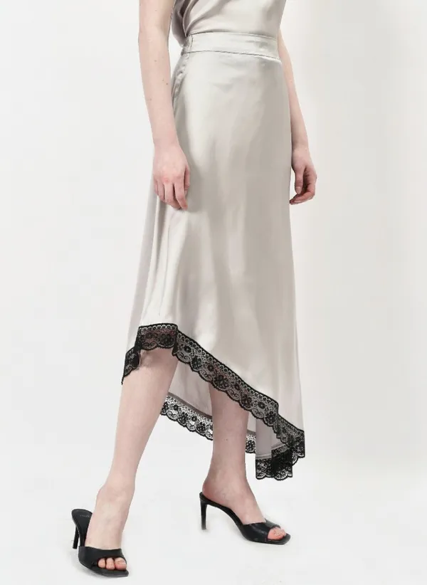 Silver_Lace_Asymmetric_Satin_Skirt
