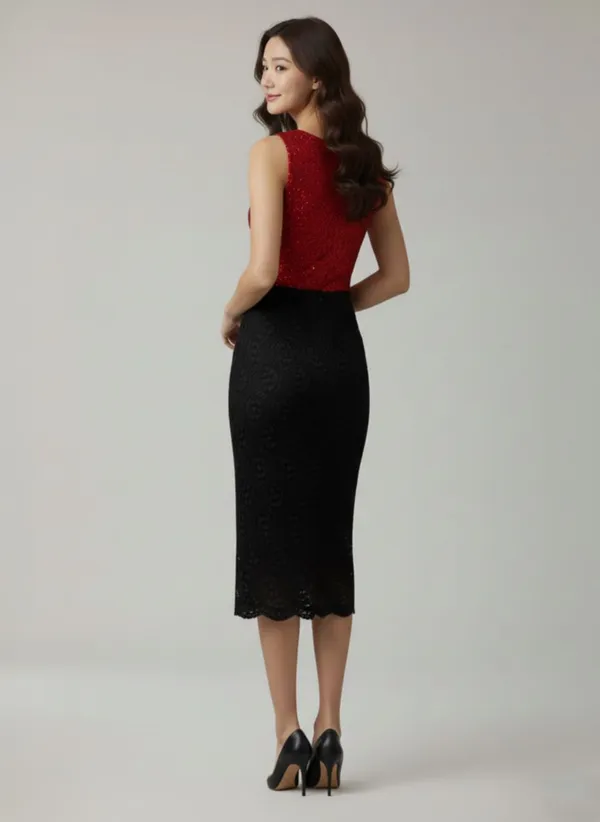 Black_Lace_Midi_Skirt