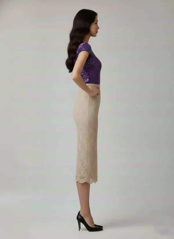 Cream_Lace_Midi_Skirt