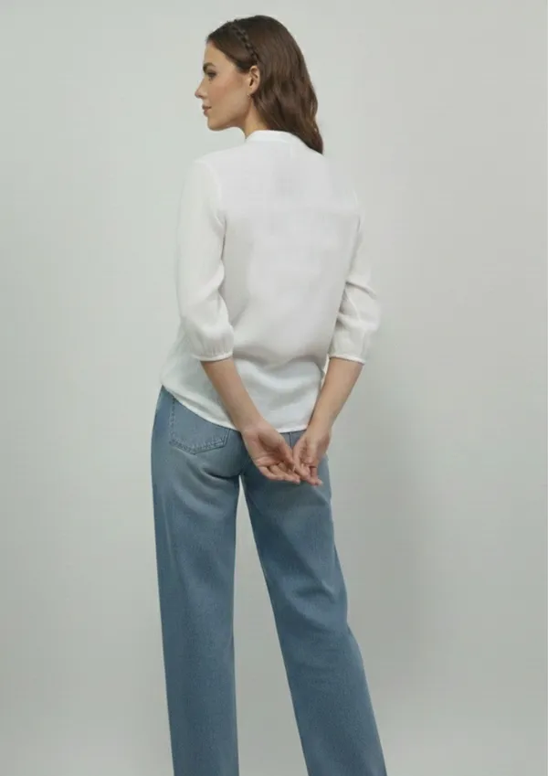 Ditsy_Floral_Embroided_Shirt_For_Women