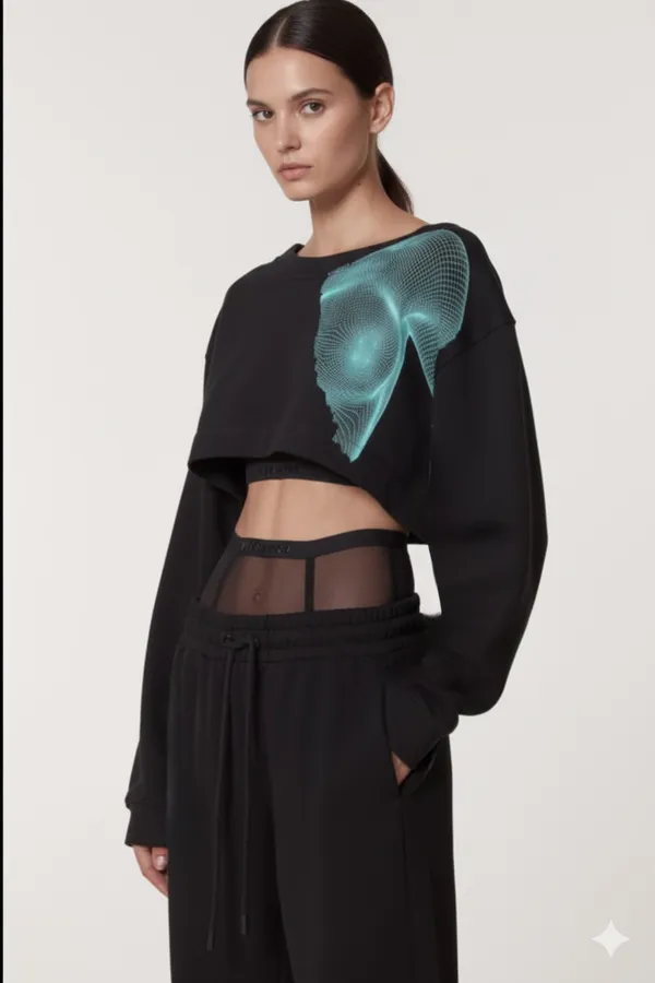 Black_Premium_Abstract_Printed_Crop_Sweatshirt_For_Women