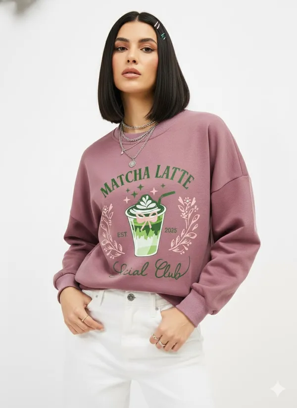 Mauve_Premium_Matcha_Printed_Sweatshirt_For_Women