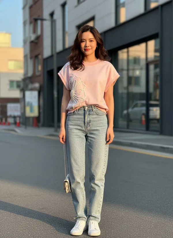 Pink_Embroidered_Oversized_Top_For_Women