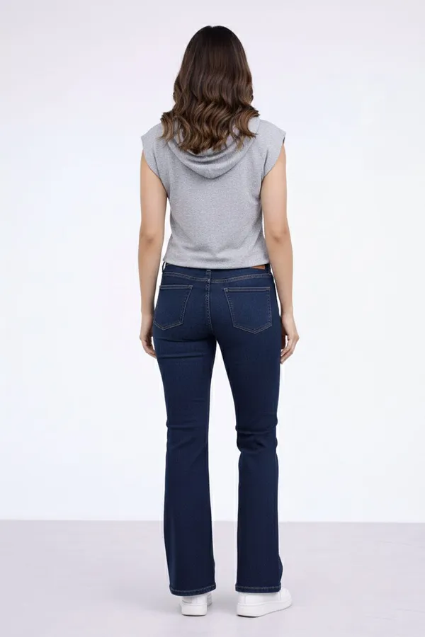 Grey_Extended_Sleeve_Hood_Top_For_Women