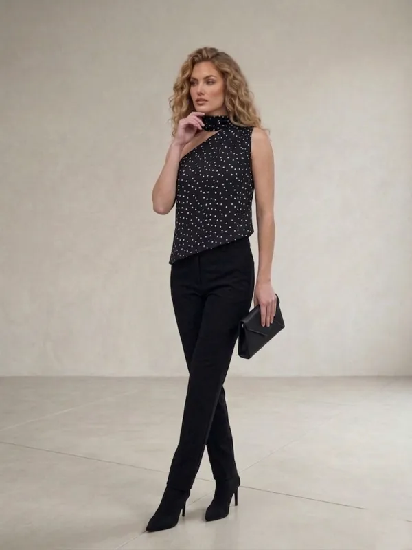 Black_Polka_Dot_Asymmetric_Top