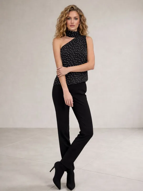 Black_Polka_Dot_Asymmetric_Top