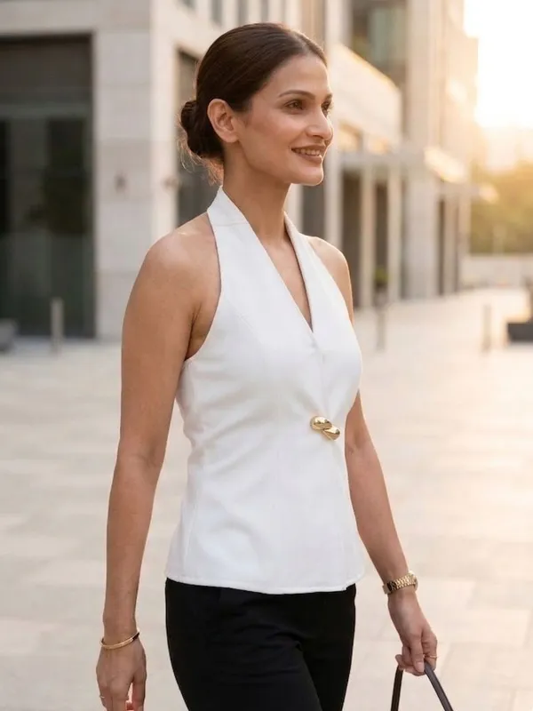 White_Embellished_Halter_Top
