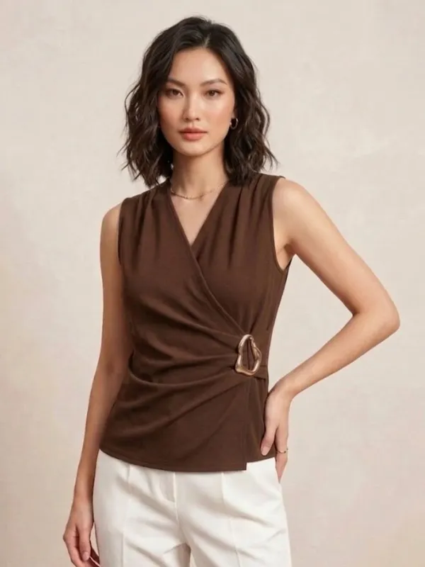 Brown_Aurelia_Wrap_Top