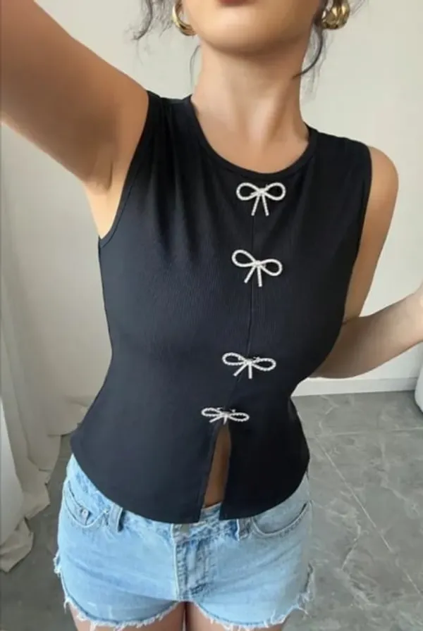 Black_Premium_Rhinestone_Embellished_Top_For_Women
