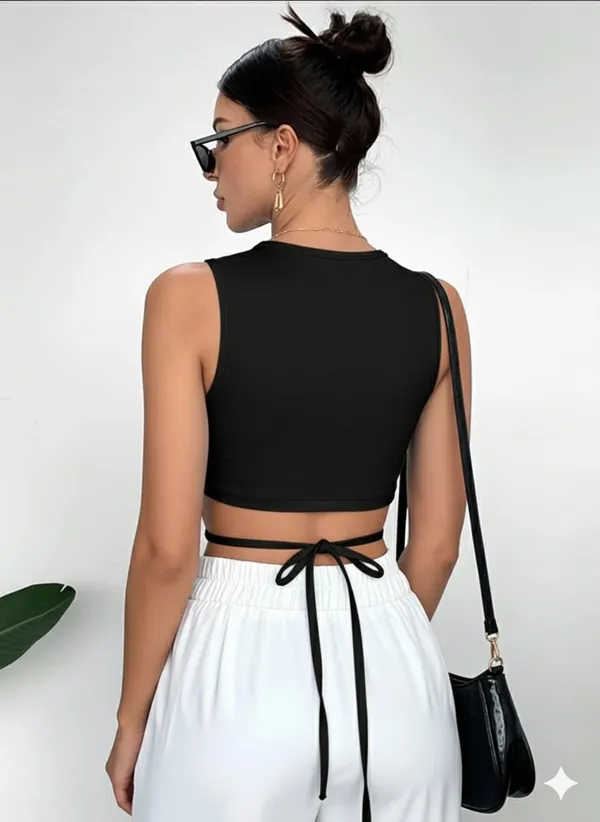 Black_Premium_Back_Cut_Out_Top_For_Women