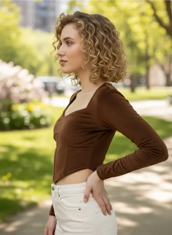 Brown_Co-Ord_Set_Top_For_Women