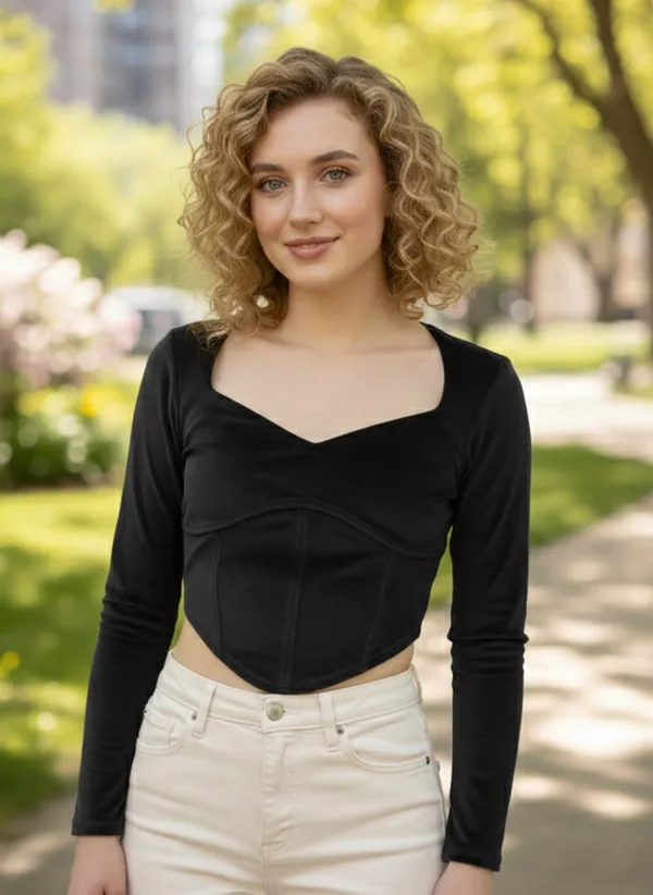 Black_Co-Ord_Set_Top_For_Women