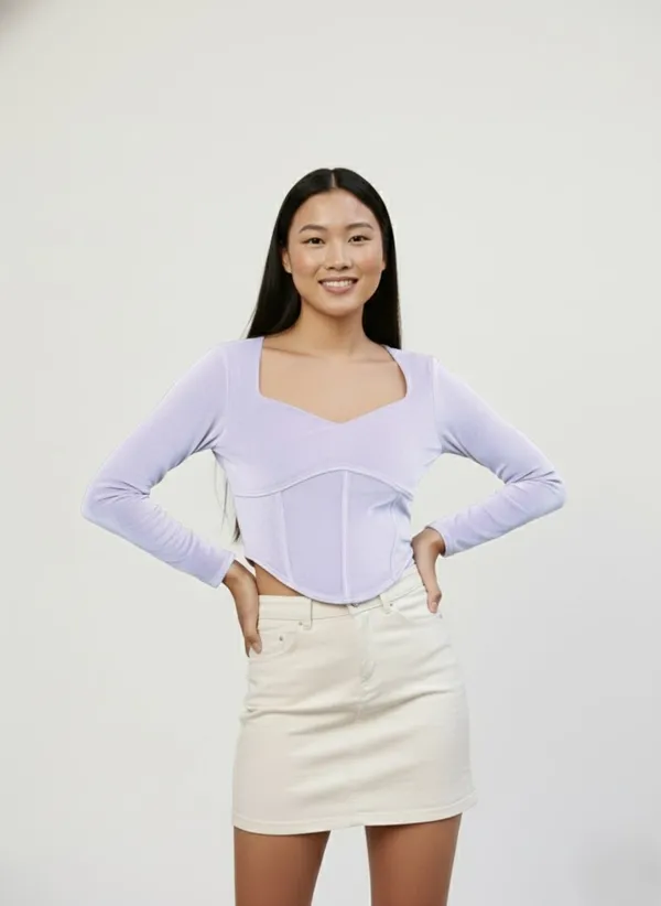 Women_Lavender_Corset_Top