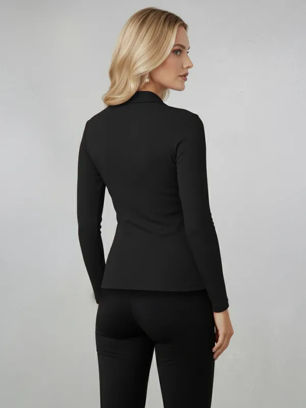 Black_Cutout_Solid_Ribbed_Top
