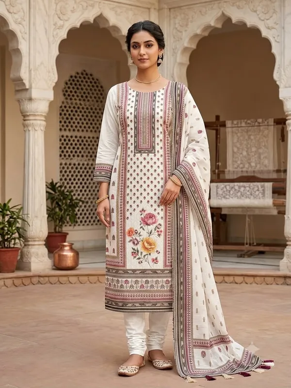 Ivory_Cotton_Straight_Kurta_Set_For_Women