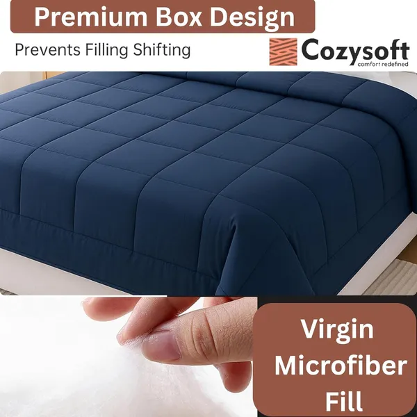 Sea_&_Sage_Green_Ultra_Soft_Microfiber_Reversible_Double_Bed_AC_Comforter_Set_220_GSM_