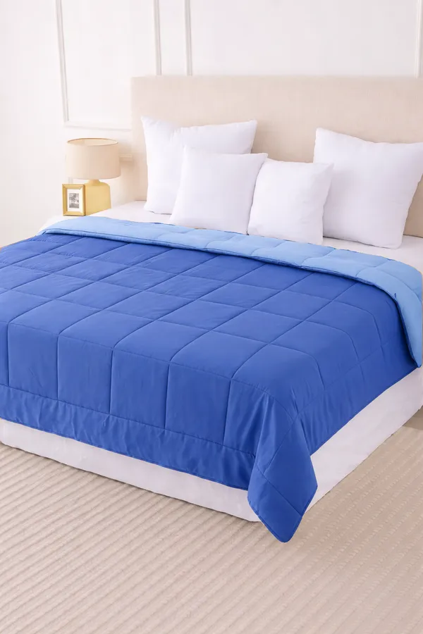 Denim_&_Sky_Blue_Ultra_Soft_Microfiber_Reversible_King_Size_AC_Comforter_Set_220_GSM_