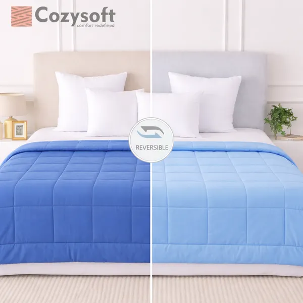 Denim_&_Sky_Blue_Ultra_Soft_Microfiber_Reversible_King_Size_AC_Comforter_Set_220_GSM_