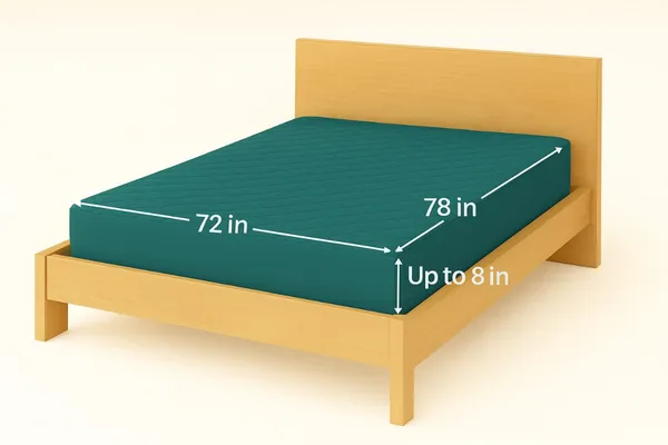 Green_Ultra_Soft_Waterproof_Fitted_Mattress_Protector_Breathable_Hypoallergenic_Noiseless_