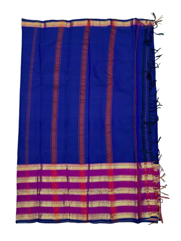 5_temple_Pure_Narayanpet__cotton__saree_100%