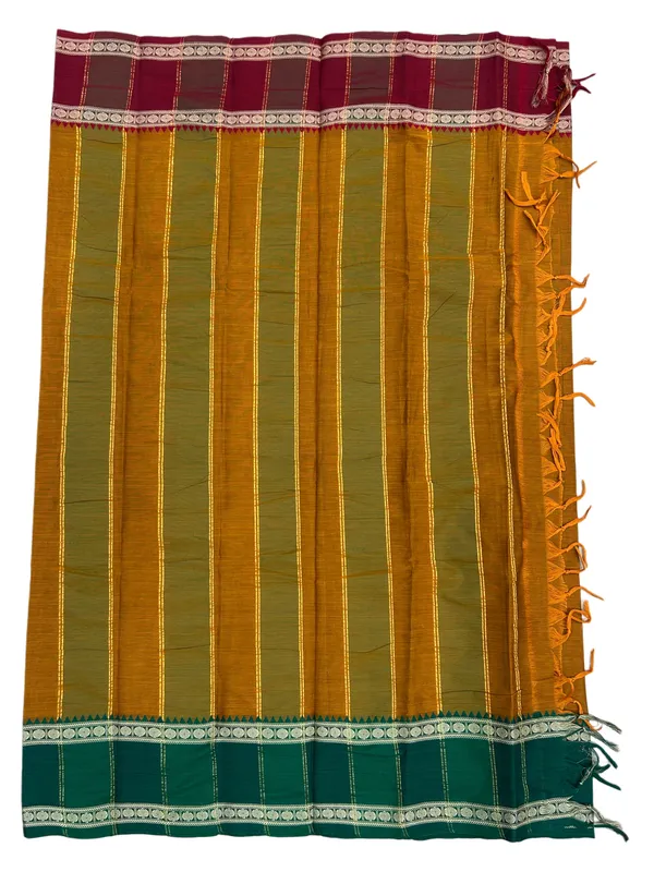 Double_border_Pure_Narayanpet__cotton__saree_100%