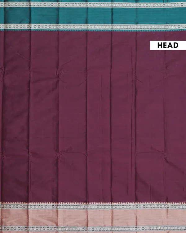 Double_colour_border__Pure_Narayanpet__cotton__saree_100%