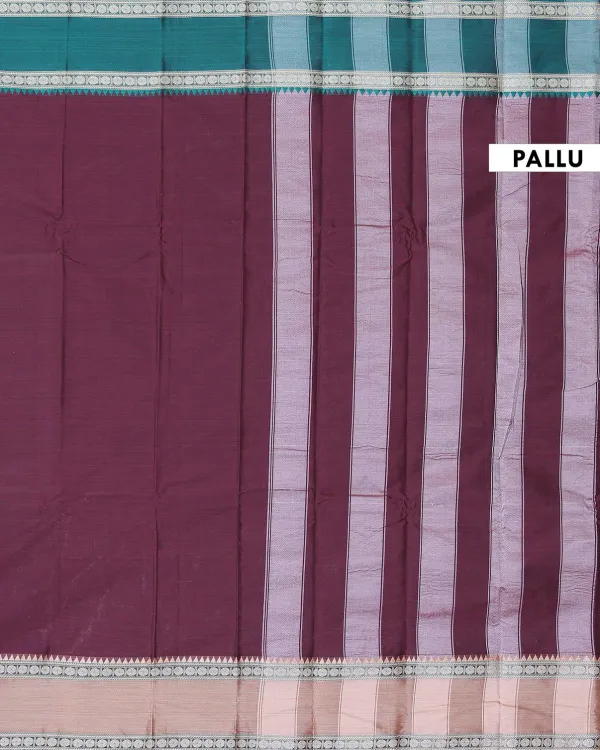 Double_colour_border__Pure_Narayanpet__cotton__saree_100%