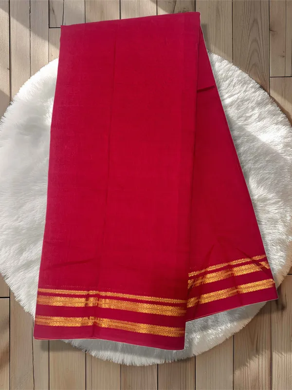 Ilkal_Red_top_pallu_saree