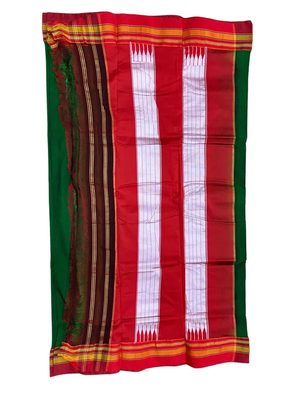 Green_Ilkal_Top_Silk_Pallu_Saree_For_Women
