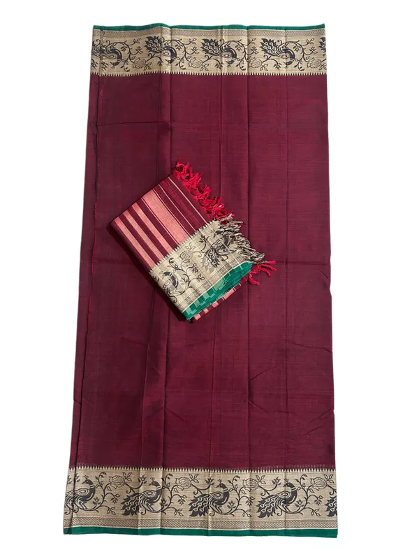 Naraynpet_dress_material_peocock_design