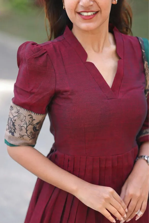 Naraynpet_dress_material_peocock_design