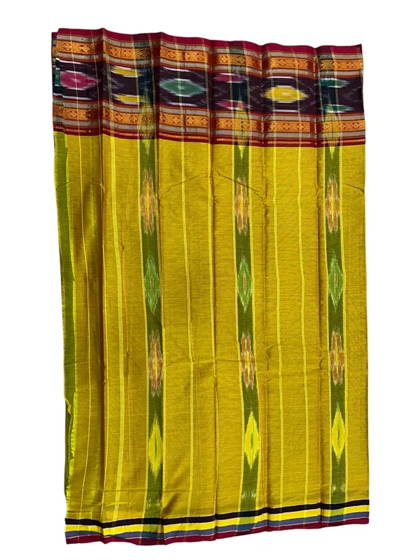Kochampalli_mehendi_colour_pure_cotton_saree_6:20_m_with_running_blouse_pc
