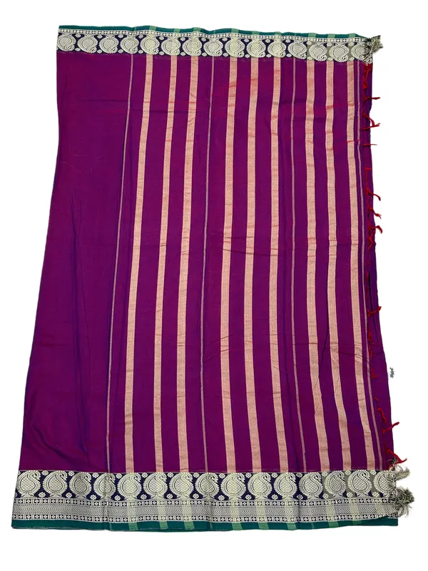 Mango_thread_Border_mercerised_naraynpet_cotton_100%_with_6.20_m_saree_&_0.80_cm_running_blouse
