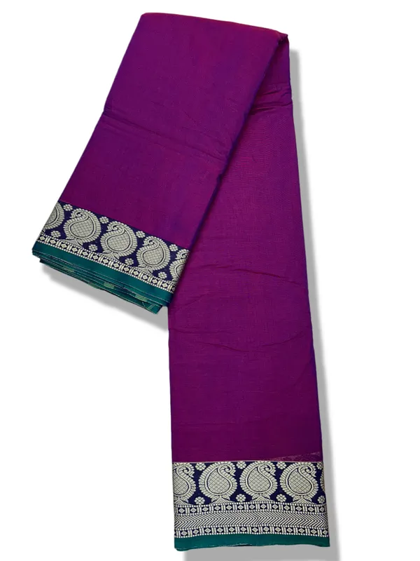 Mango_thread_Border_mercerised_naraynpet_cotton_100%_with_6.20_m_saree_&_0.80_cm_running_blouse