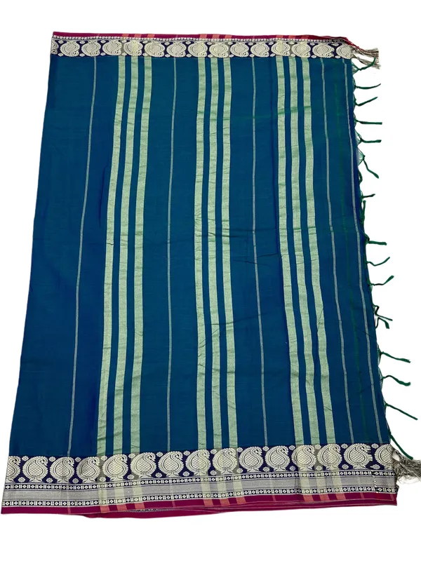 Mango_thread_Border_mercerised_naraynpet_cotton_100%_with_6.20_m_saree_&_0.80_cm_running_blouse