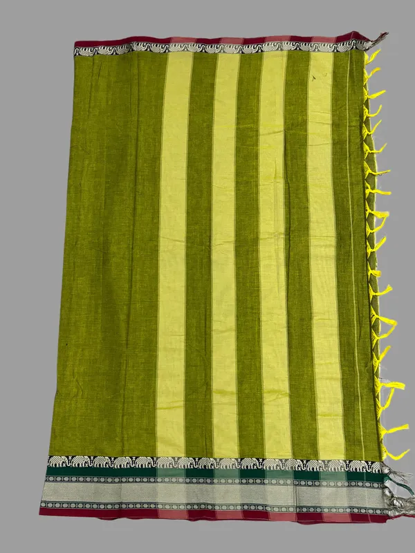 Micro_elephant_border_Narayanpet__Mercerised_cotton_100%