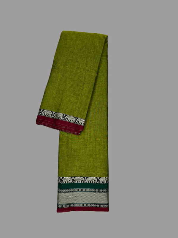 Micro_elephant_border_Narayanpet__Mercerised_cotton_100%