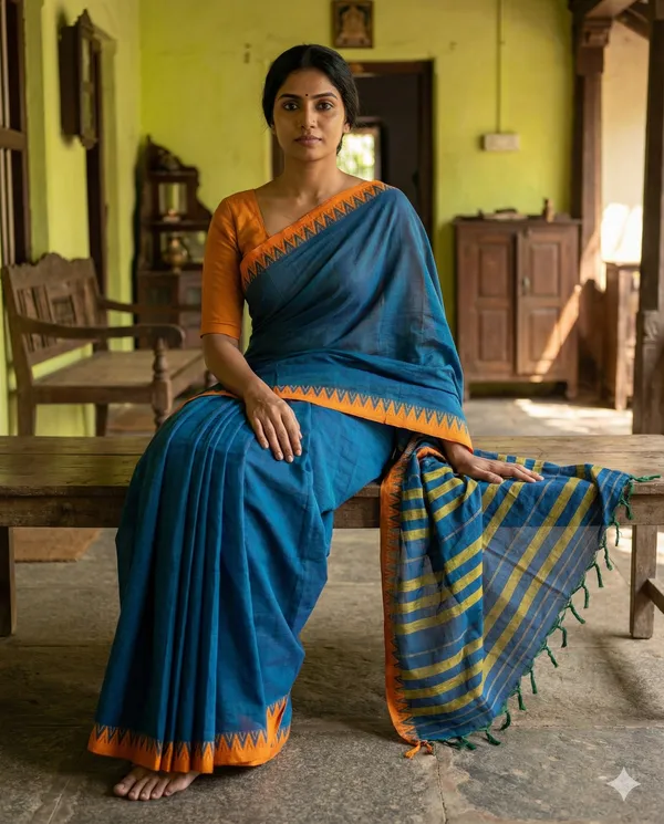Mini_temple_small_border_Narayanpet__Mercerised_cotton_100%