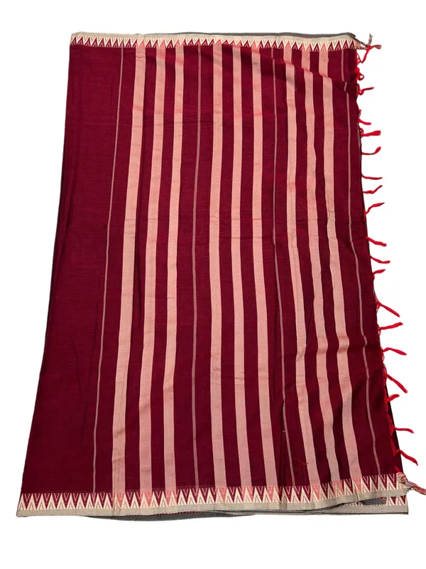 Mini_temple_small_border__Narayanpet__Mercerised_cotton_100%