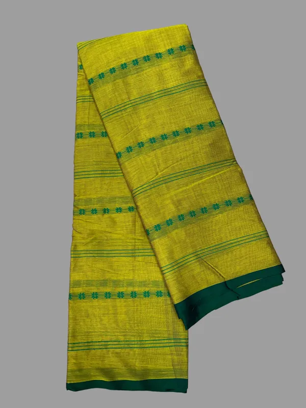 Narayanpet_Handloom_Pure_Cotton_Saree_for_Women_with_Traditional_Butta_Pattern_&_Contrast_Border_|_Soft_Cotton_Ethnic_Saree_|_6.20_m_Including_Blouse_Piece